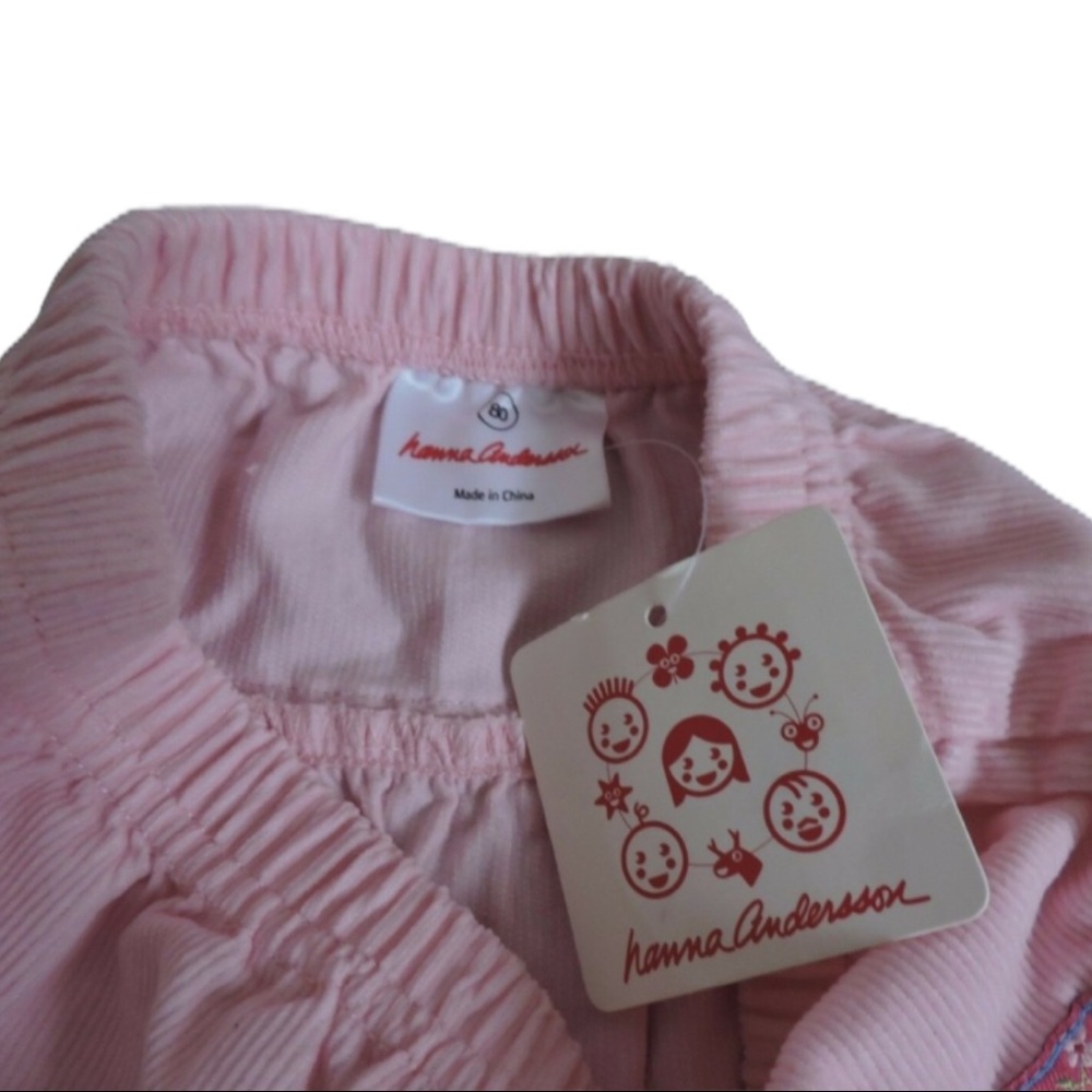 Hanna Andersson Pink Corduroy Skirt Size 80 18-24M - Picture 3 of 5
